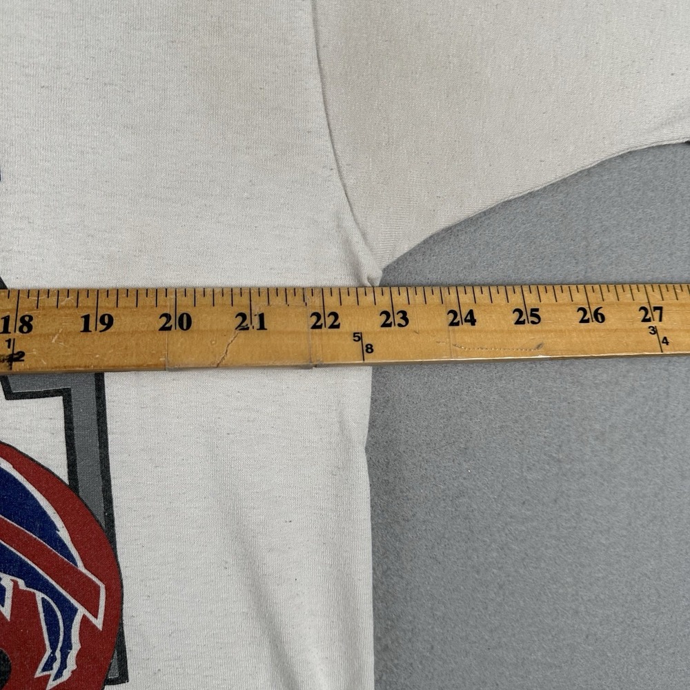 Vtg 90s Buffalo Bills Super Bowl Shirt Men's XL Giants XXV Football Helmet 1991 - Picture 10 of 16